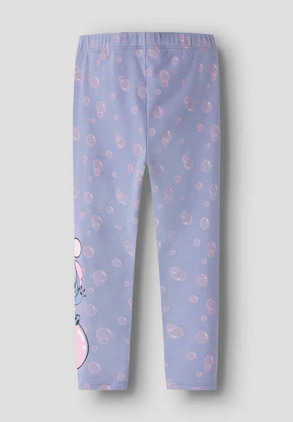Леггинсы Name It stitch leggings trousers, фиолетовый — фото 2