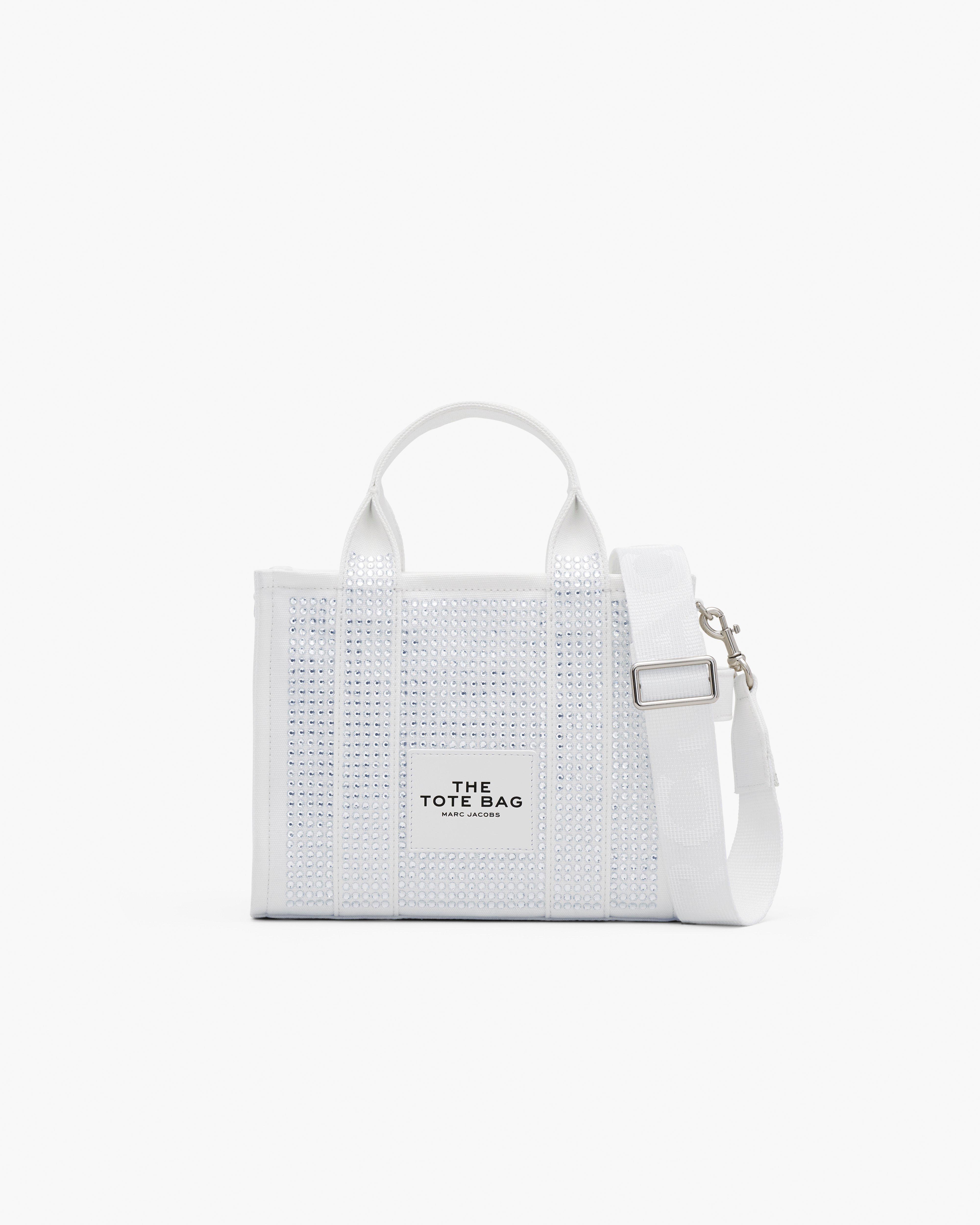 

Маленькая сумка-тоут Crystal Canvas Marc Jacobs, цвет White Crystal, Белый, Маленькая сумка-тоут Crystal Canvas Marc Jacobs, цвет White Crystal