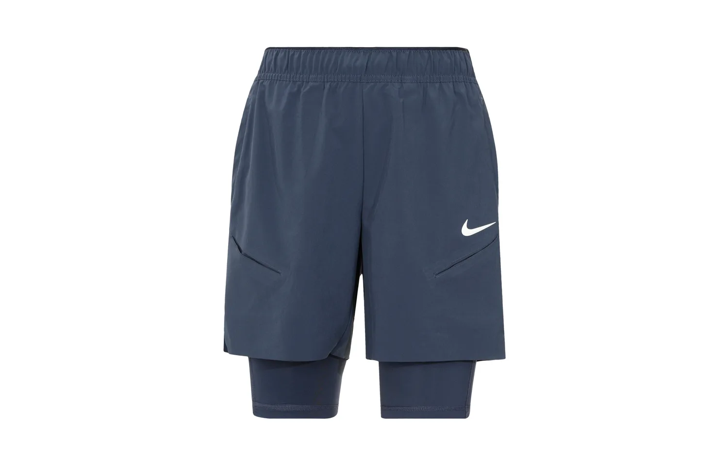 Nike Повседневные шорты мужские Thunder Blue/Gray Rock/White