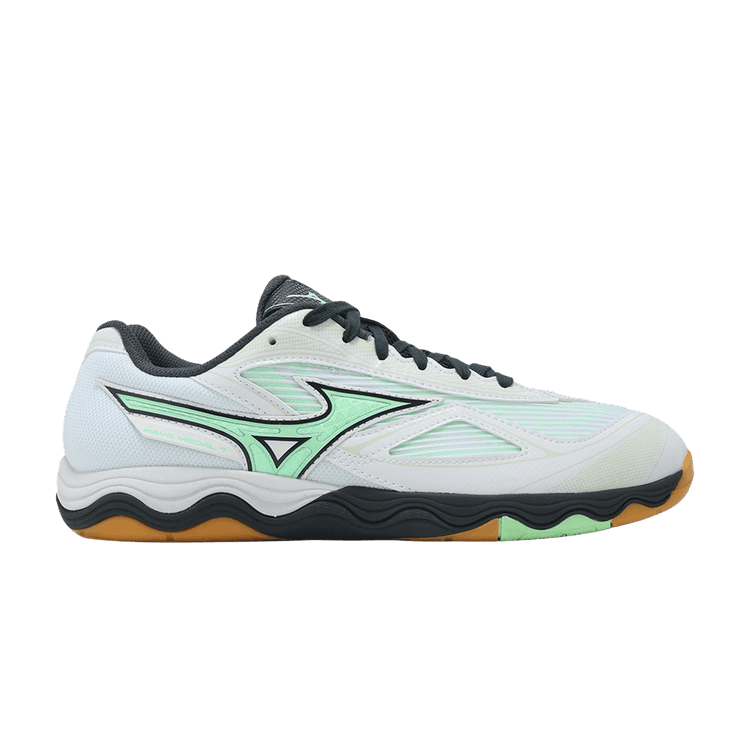 

Кроссовки Wave Medal 7 Wide 'White Black Green', белый