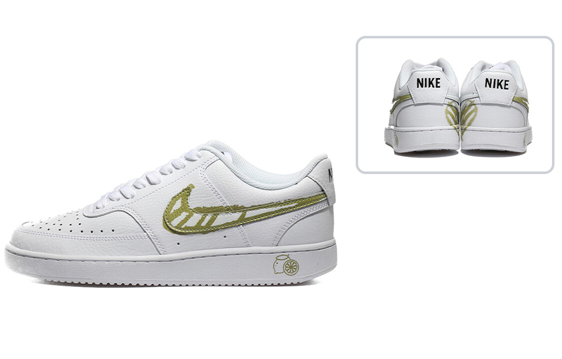 

Кроссовки для скейтбординга Nike Court Vision 1 унисекс, White