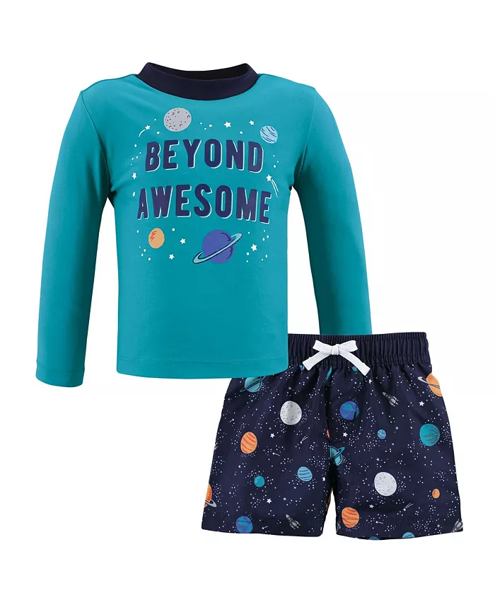 

Детский солнцезащитный комплект для мальчиков Hudson Baby, синий