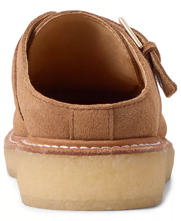 Женские оксфордские мюли Captain's с круглым носком из крепа Sperry, коричневый/бежевый — фото 3