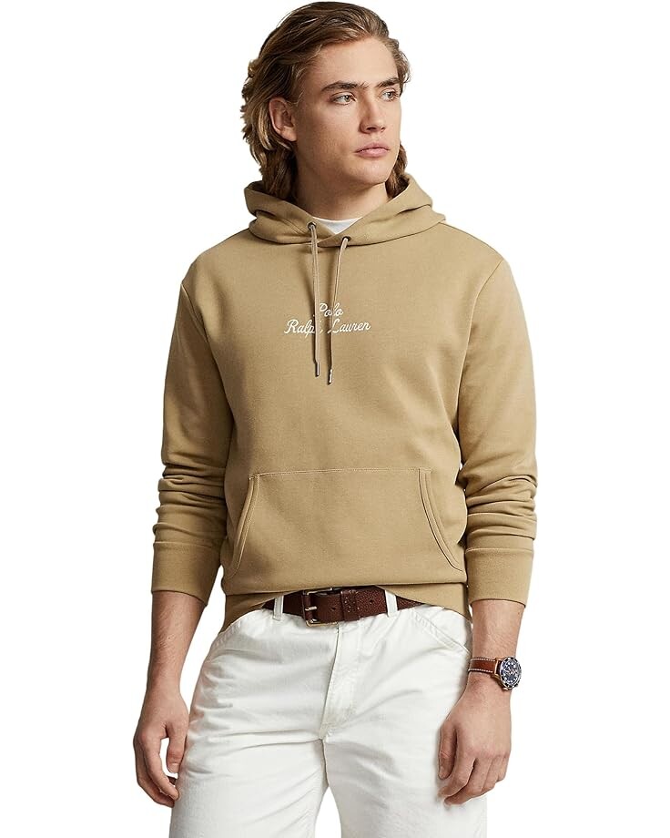 

Худи Polo Ralph Lauren Logo Double-Knit, хаки