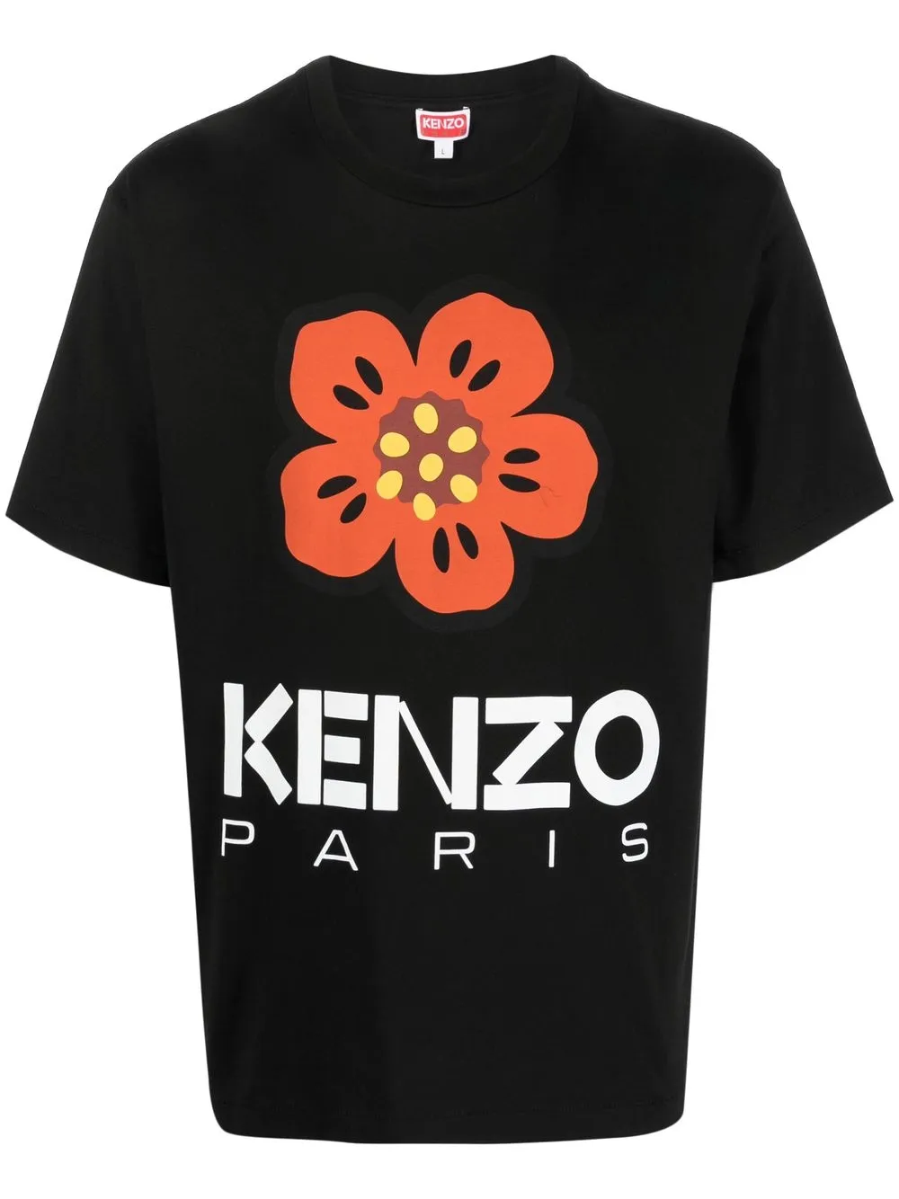 

Футболка с логотипом KENZO, черный