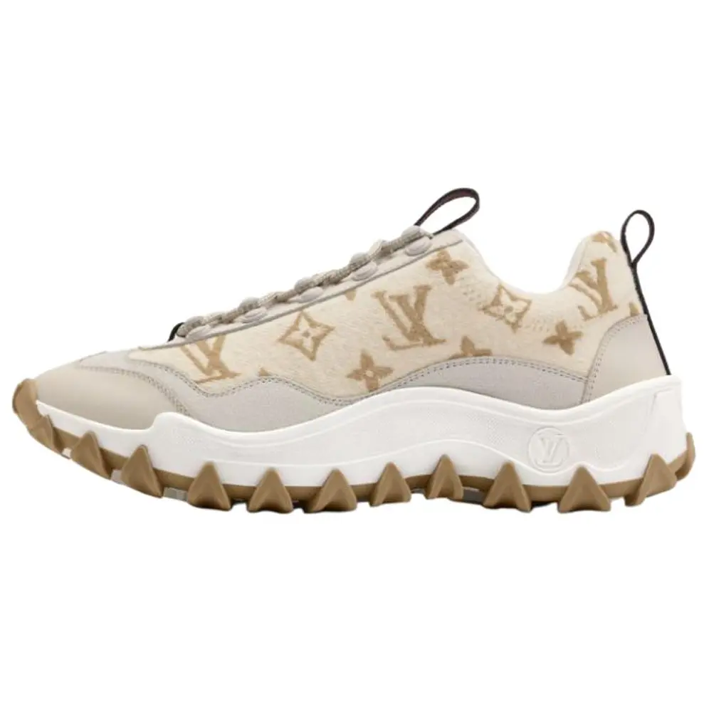 Rush Xplorer Low top повседневные кроссовки Women's Beige LOUIS VUITTON, бежевый — фото 3