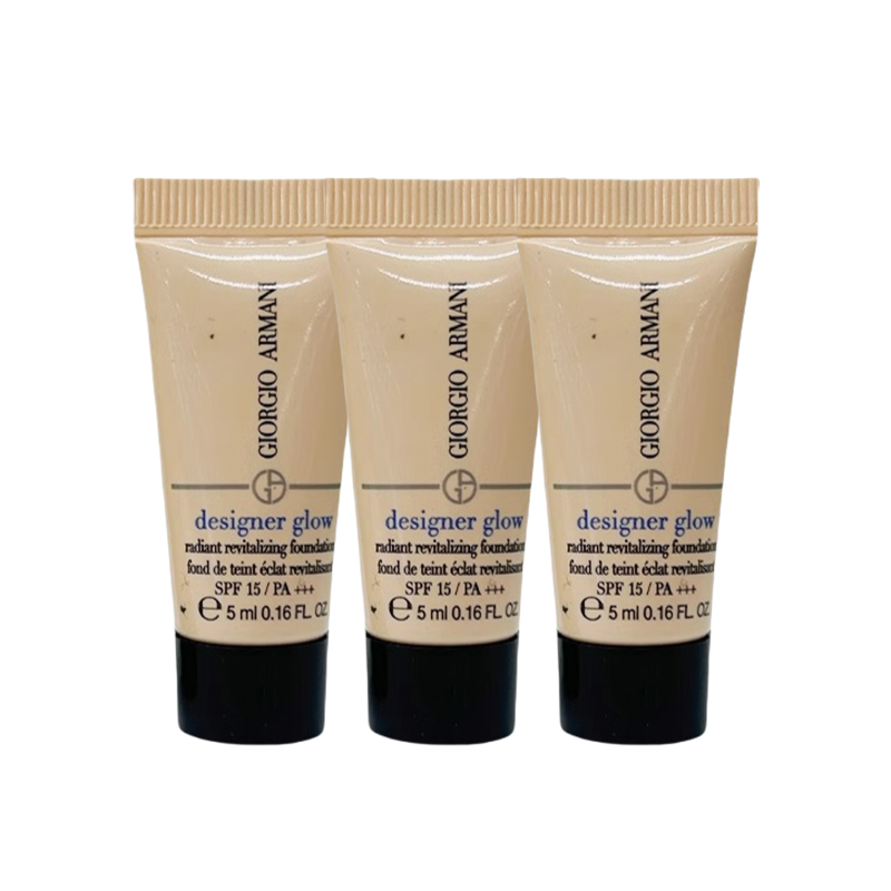 

GIORGIO ARMANI AMANI Master Foundation Sample Set Radiant Blue Logo жидкий тональный крем контроль жирности натуральный стойкий 5ml