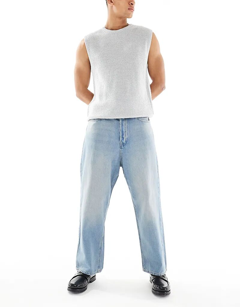 

Джинсы Jack & Jones Ron Skateboard светло-голубого цвета