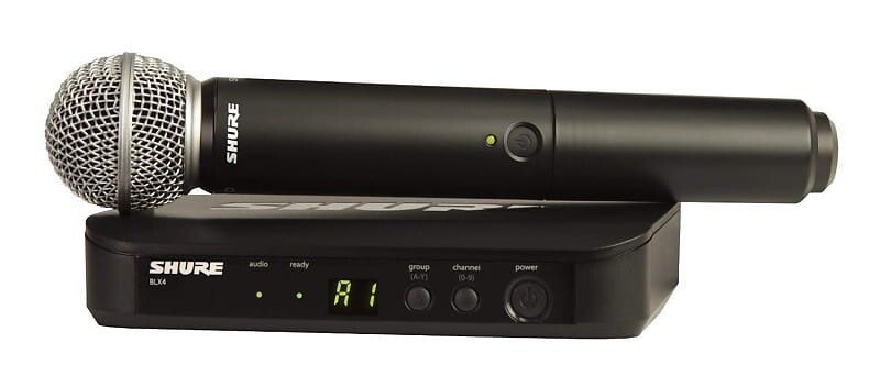 

Микрофон Shure BLX24 / SM58-H9, Черный, Микрофон Shure BLX24 / SM58-H9