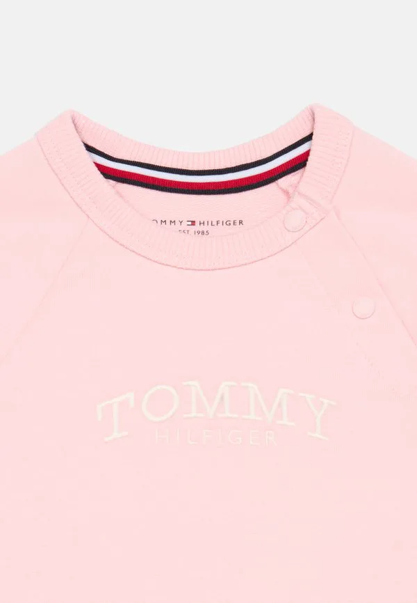 Комбинезон из махровой ткани с вышивкой логотипа Tommy Hilfiger, Duchess Pink — фото 3