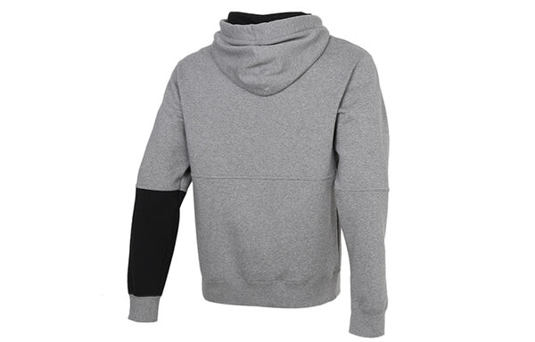Толстовка Nike AS KYRIE Men's NK PO CARBON HEATHER, серый — фото 2