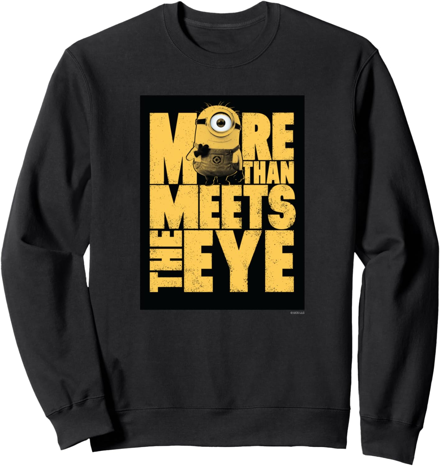 

Толстовка Миньон: Больше, чем кажется на первый взгляд Minions, черный