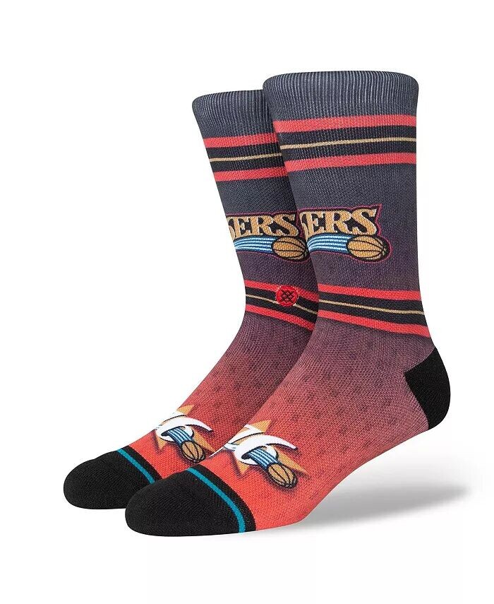 

Мужские носки Crew Philadelphia 76ers Hardwood Classics Fader Collection Stance