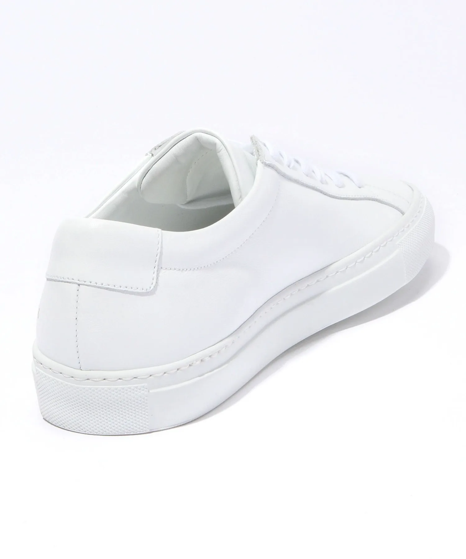 Мужские кожаные кроссовки COMMON PROJECTS Achilles Low белые — фото 4