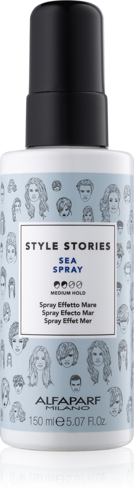 

Style stories the range текстурирующий спрей для укладки волос с пляжным эффектом Alfaparf Milano, sea spray 150 мл
