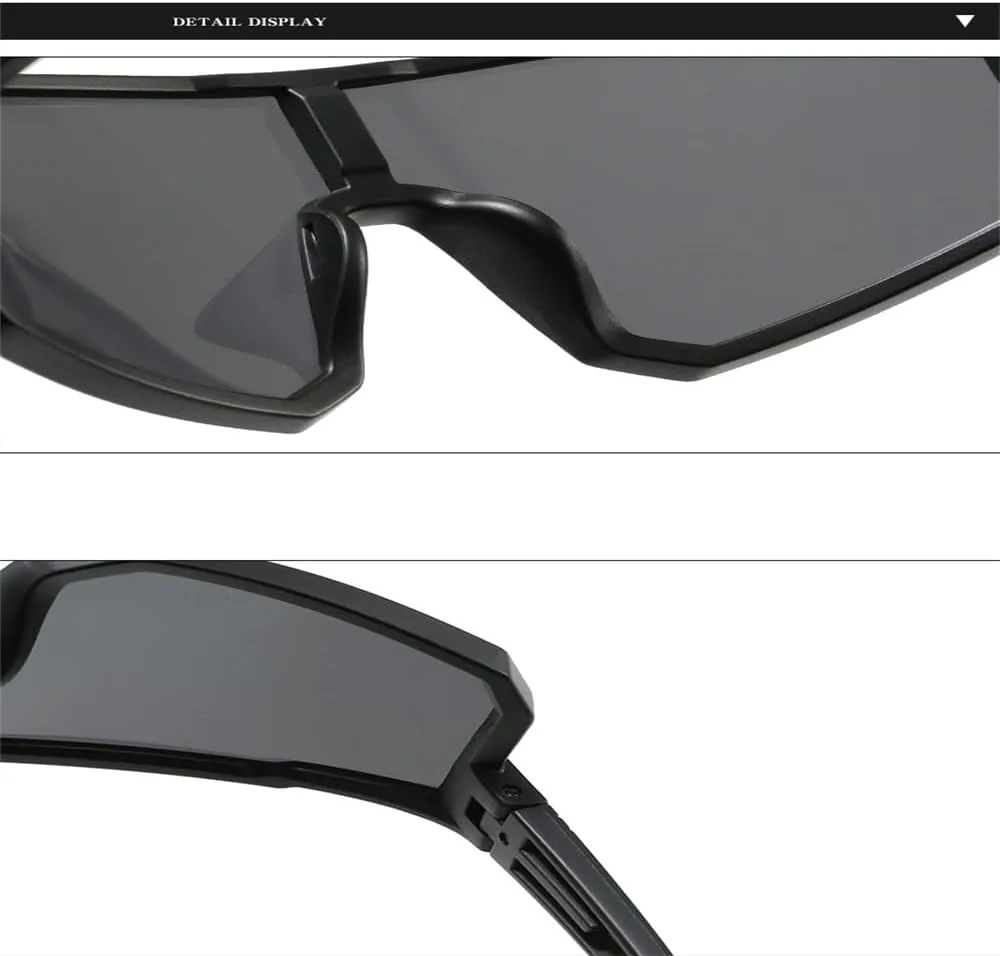 

Модные солнцезащитные очки для горного велосипеда, стильные очки для мужчин и женщин, яркие спортивные очки для вождения и езды на шоссейном велосипеде KTUCN, White