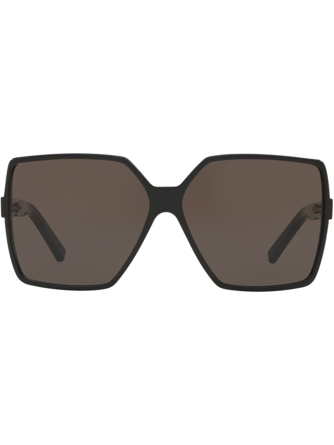 

Saint Laurent Eyewear солнцезащитные очки в квадратной оправе, черный