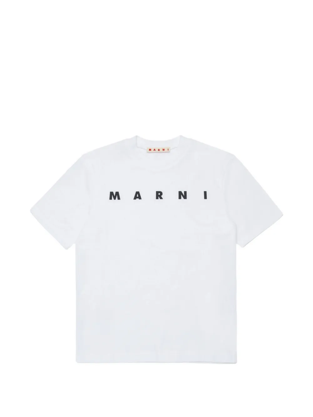 

Футболка с логотипом Marni Kids, белый