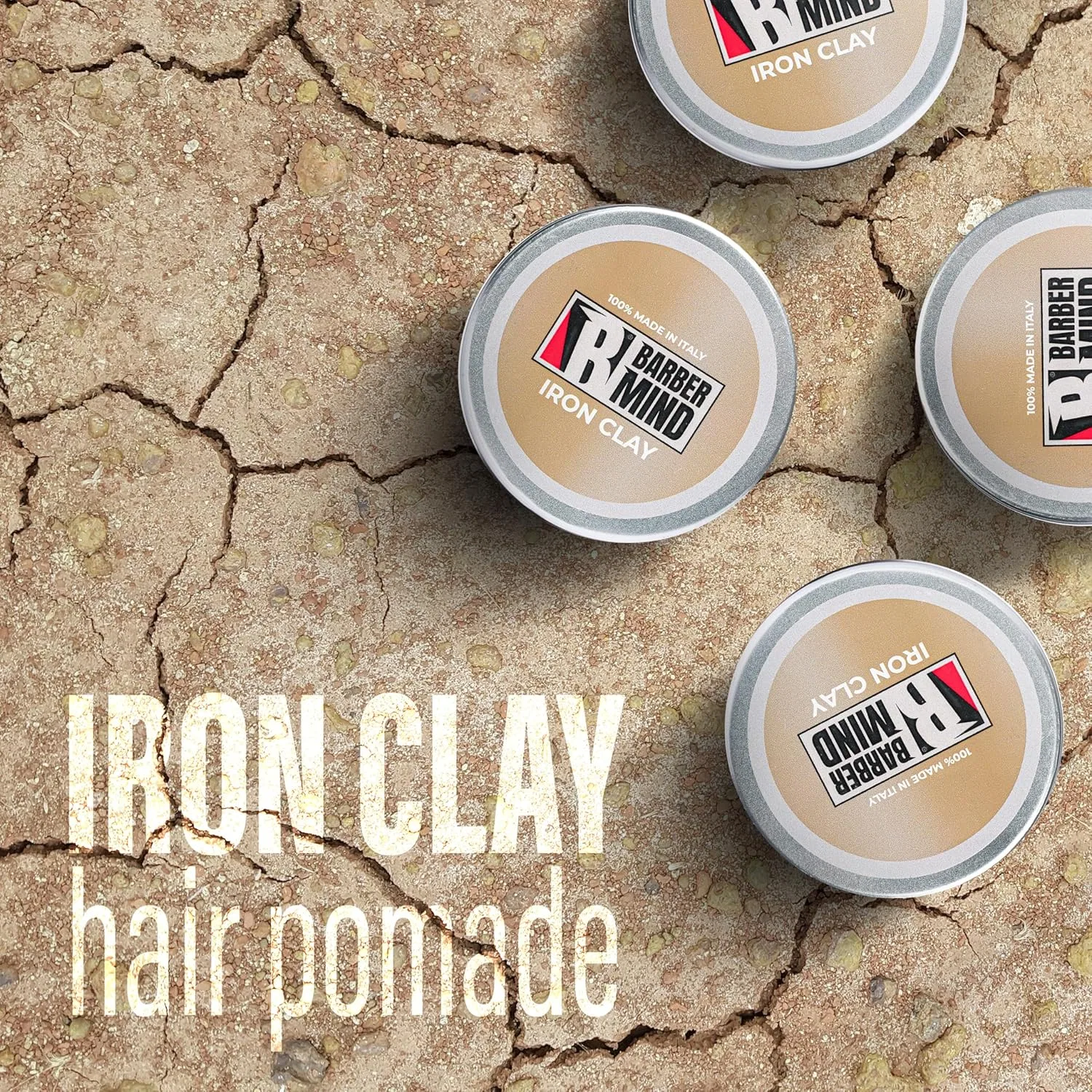 Матовая глина для укладки волос «Iron Clay» от Barber Mind Barber Mind — фото 2
