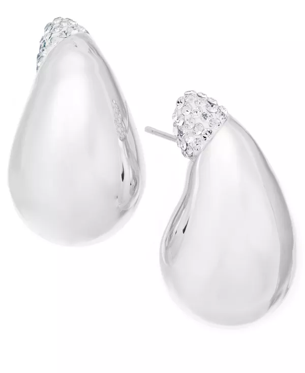 

Серьги с перцем чили из прозрачного кристалла And Now This, silver