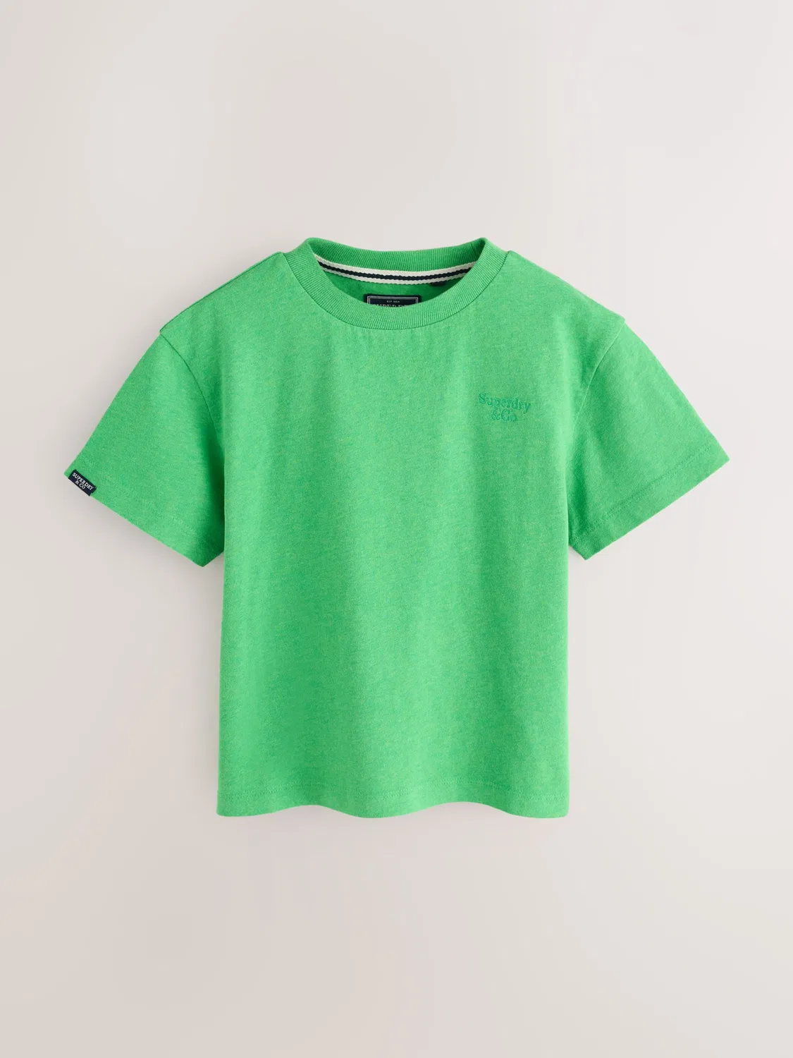 Футболка Superdry & Co, Green/Pastel Green/Dark Green — фото 4
