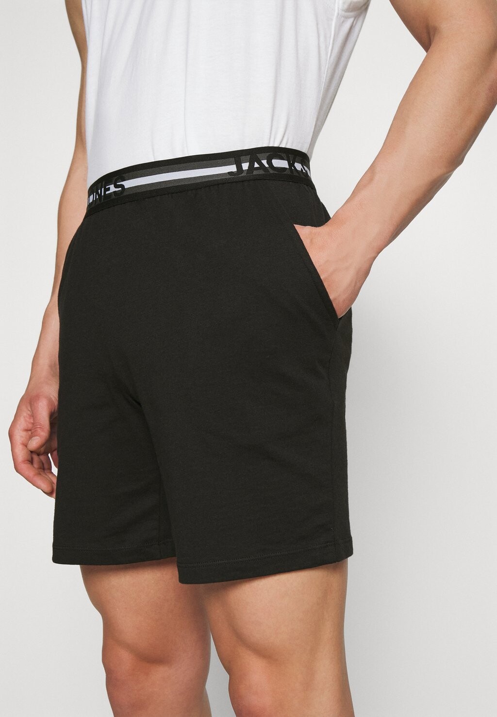 

Пижамные штаны JACJAMES Jack & Jones, черный
