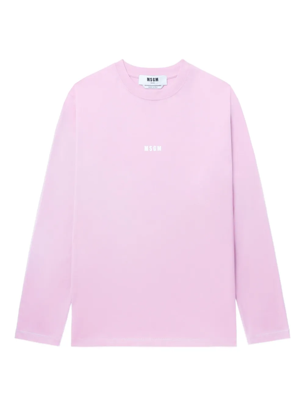 

Футболка с длинными рукавами Msgm, розовый