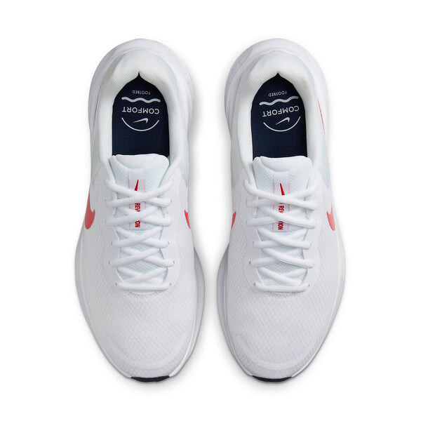 Кроссовки revolution 7 'white university red' Nike, белый — фото 4
