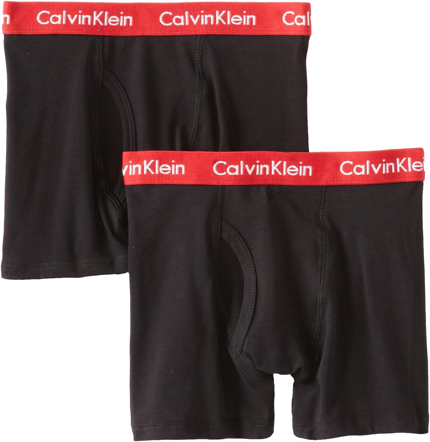 

Комплект из двух трусов-боксеров Calvin Klein для мальчиков, Black/Red/White