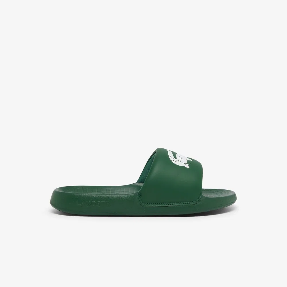 Мужские зелёные слайды Serve 1.0 от Lacoste