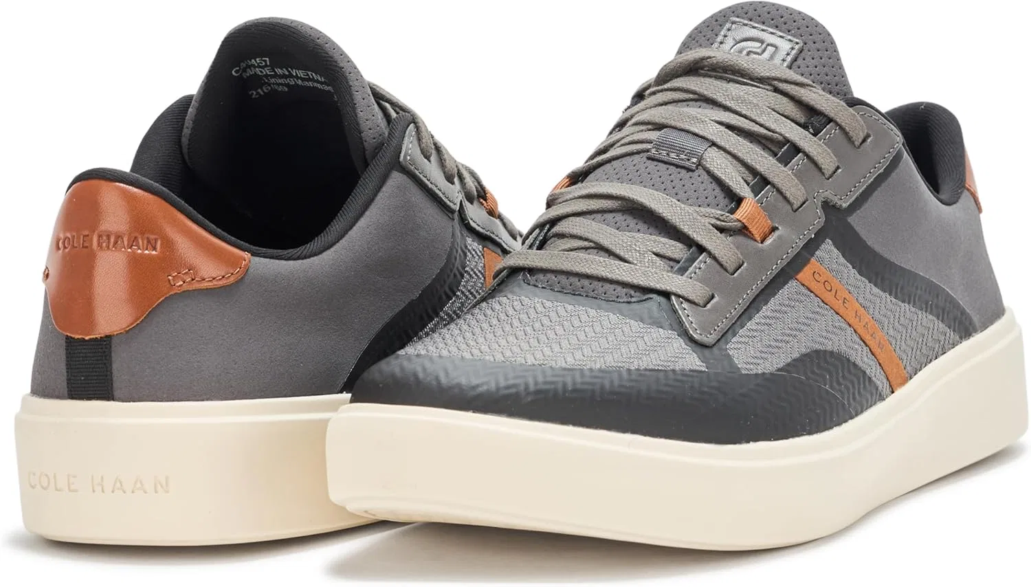 Мужские кроссовки Cole Haan Original Grand Cloudfeel Energy One Wgox Oxford, слоновая кость — фото 3