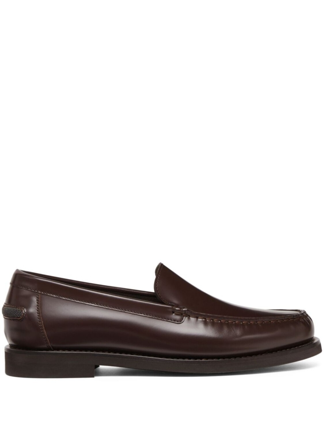 

Кожаные мокасины Brunello Cucinelli, коричневый