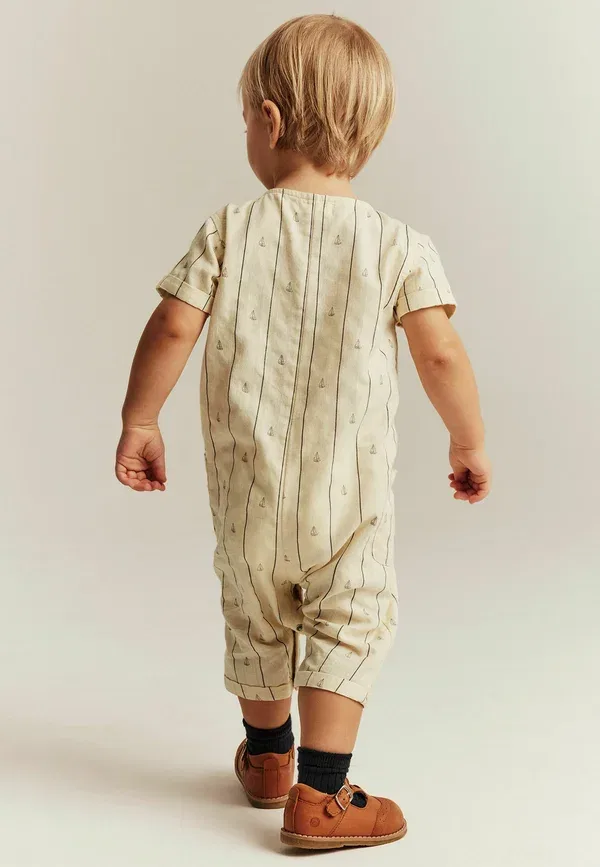 Комбинезон Sailing boat jumpsuit with short sleeves jumpsuit Newbie, белый — фото 2