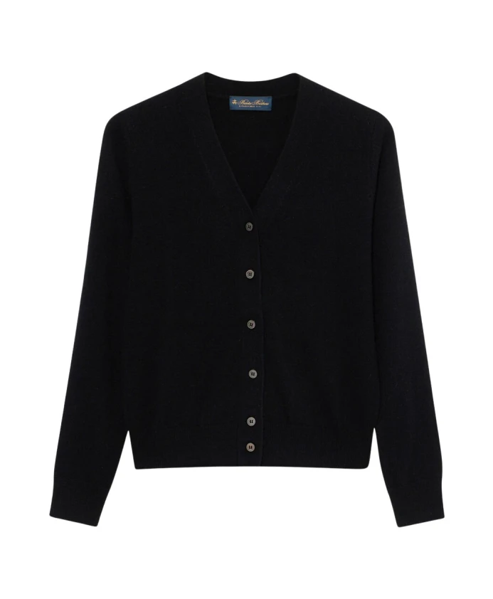 

Кашемировый кардиган Brooks Brothers, черный