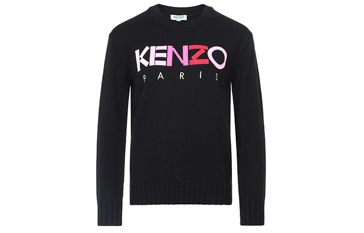 

Свитер женский Kenzo Letter Logo, черный