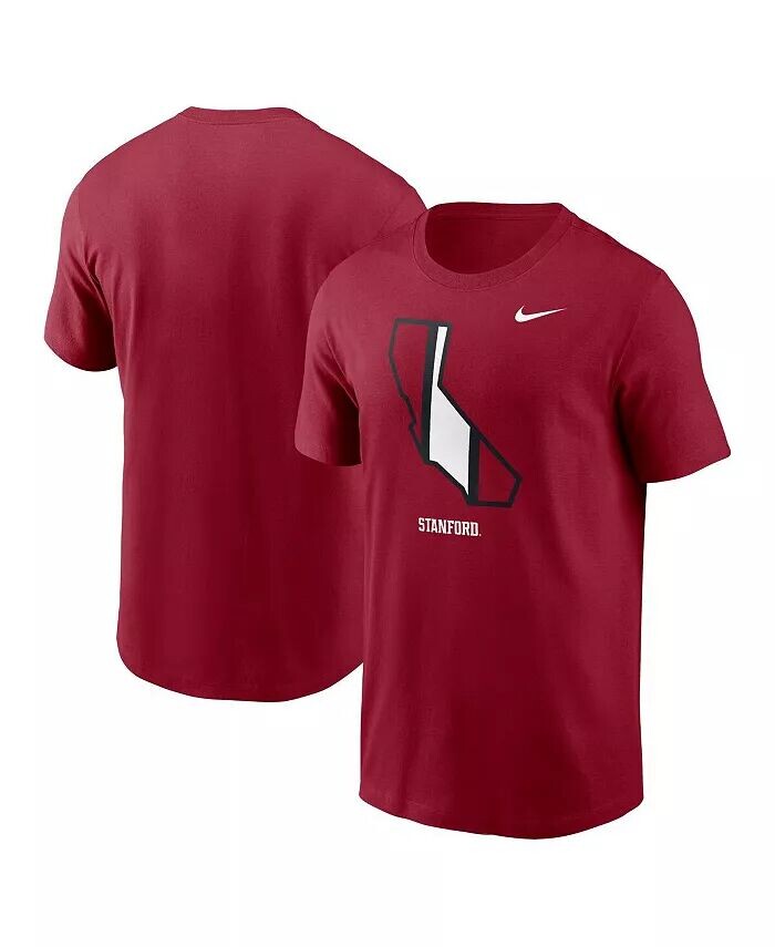 

Футболка мужская Cardinal Stanford Cardinal Campus State Shape Nike
