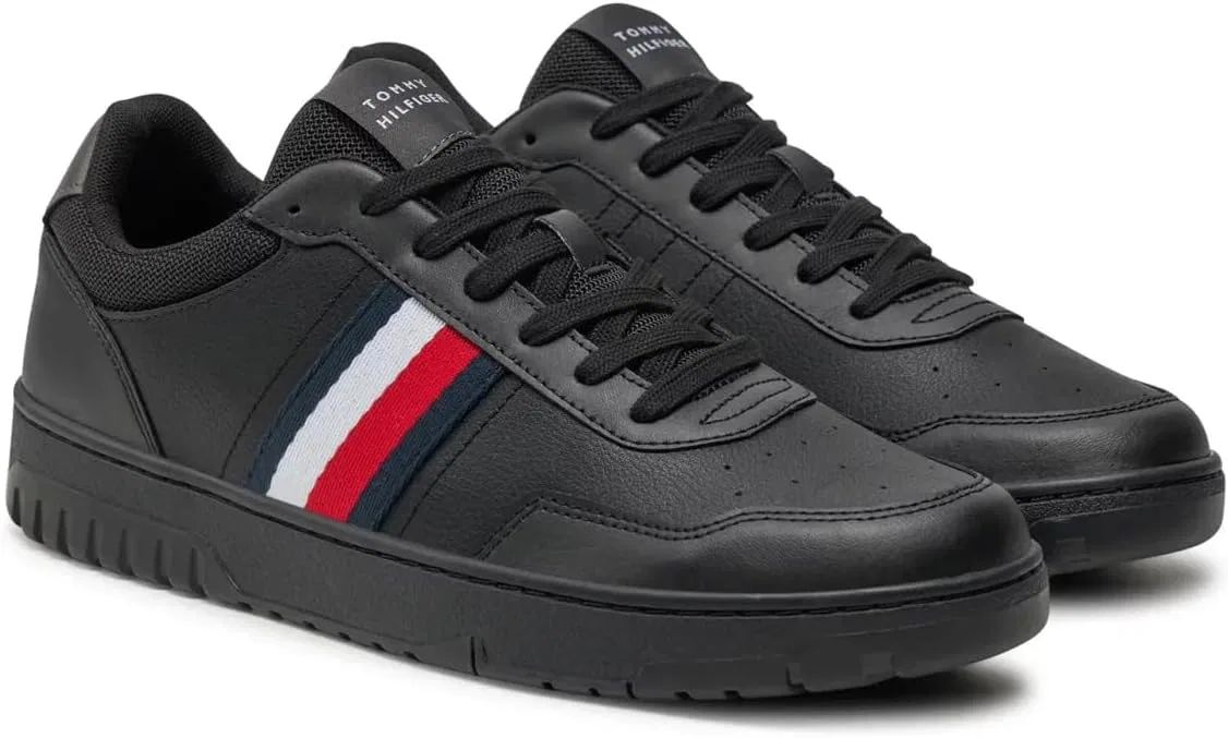 Кроссовки Tommy Hilfiger fm0fm05116 mens, Black — фото 3