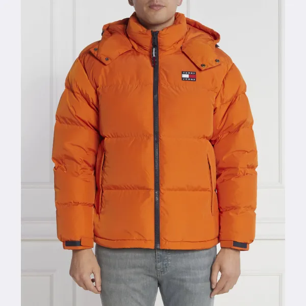 

Пуховик стандартного кроя Tommy Hilfiger, оранжевый