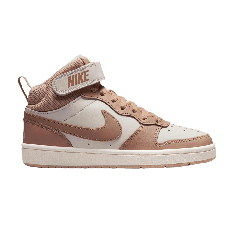

Кроссовки Court Borough Mid 2 GS 'Pale Ivory', коричневый