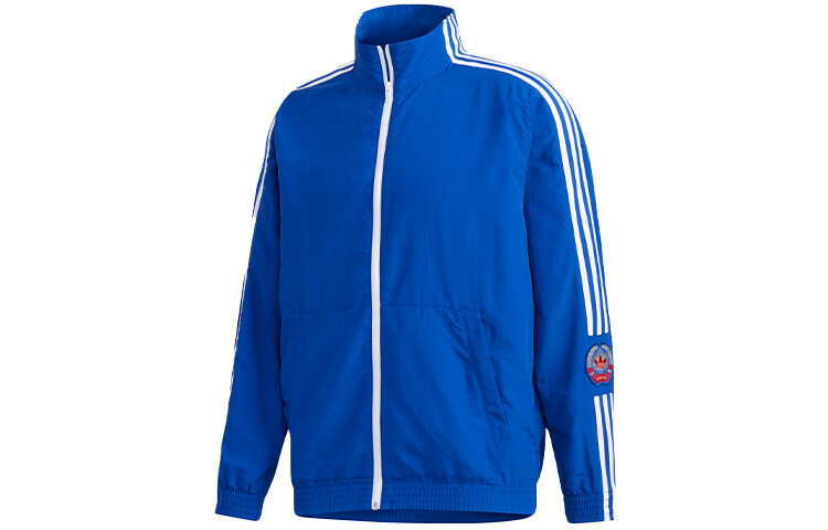 

Куртка мужская королевского синего цвета Adidas Originals, синий