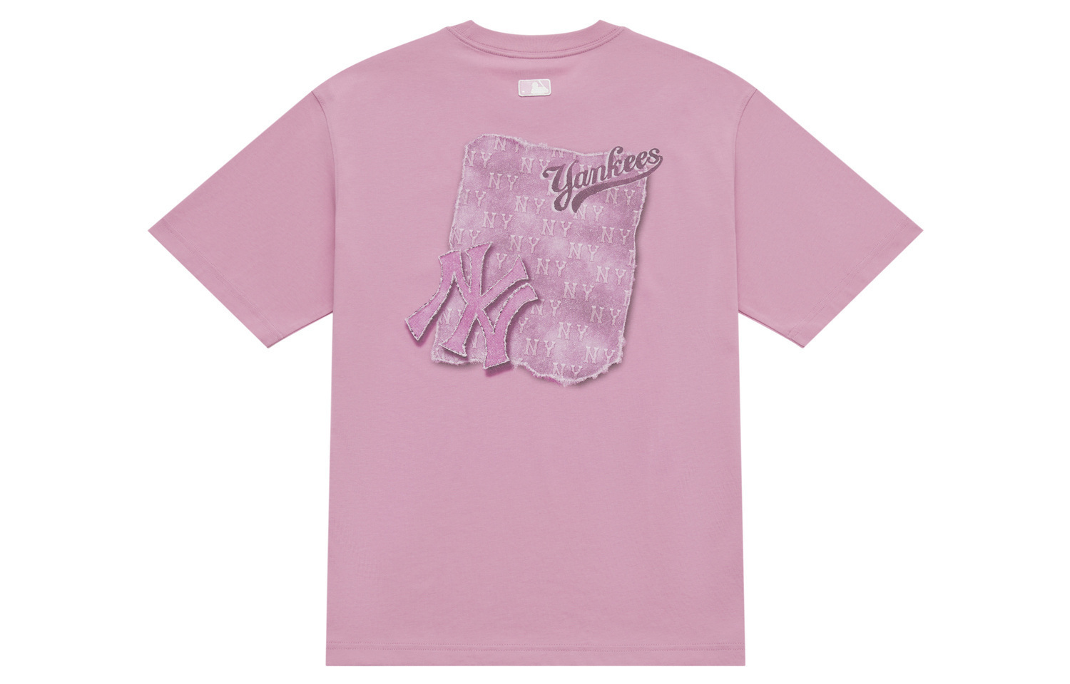 

MLB Футболка New York Yankees SS25 унисекс с принтом по всей поверхности pink