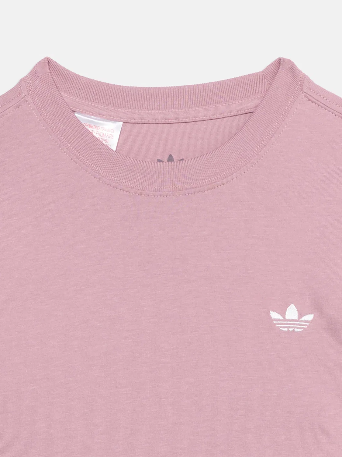 Футболка Adidas Originals сиреневого цвета — фото 3