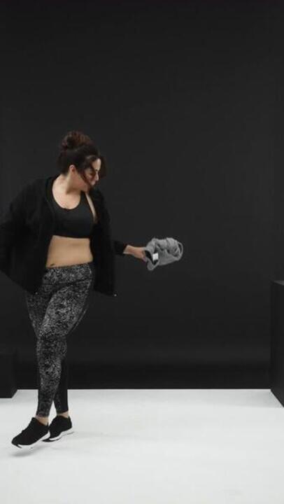 

Женские фитнес-легинсы Domyos с принтом