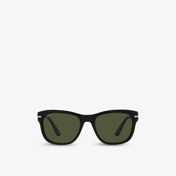 

PO3313S солнцезащитные очки из ацетата в квадратной оправе Persol, черный