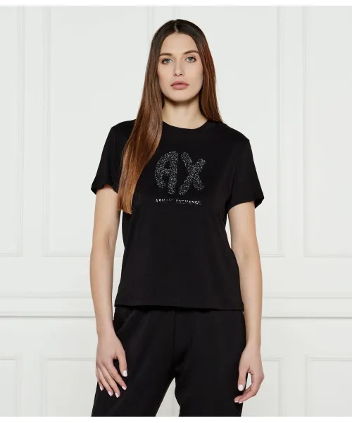 

Футболка Regular fit Armani Exchange, черный