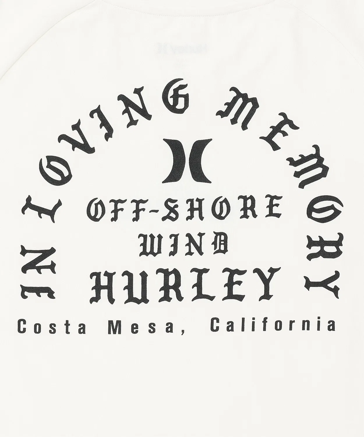 Рашгард детский Hurley Phantom Logo Oversized SS Tee, чёрный — фото 4