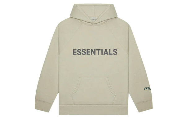 Толстовка fw20 logo hoodie 'moss' Fear Of God Essentials, зеленый — фото 2