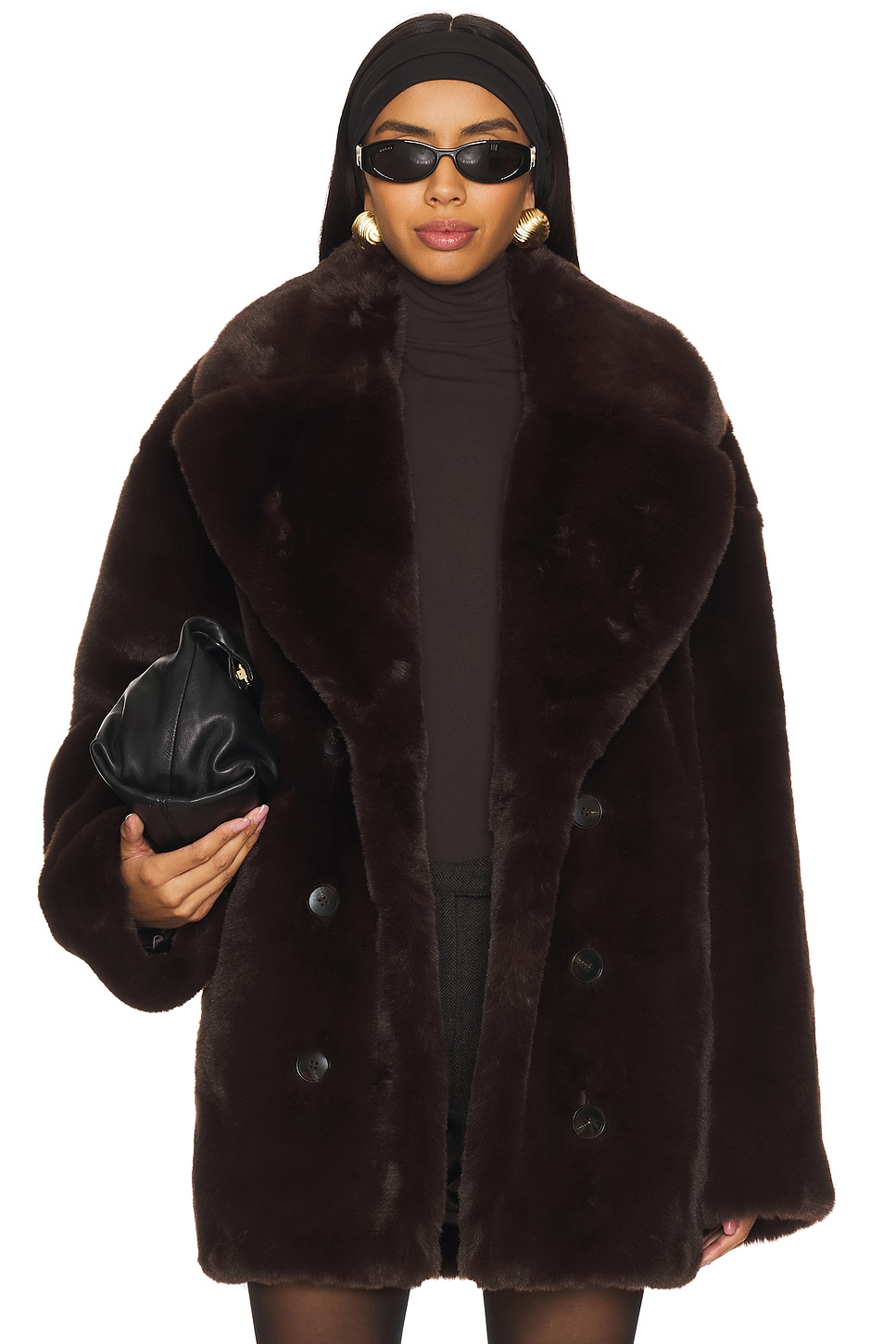 

Куртка из искусственного меха Wainscott Lovers And Friends, brown