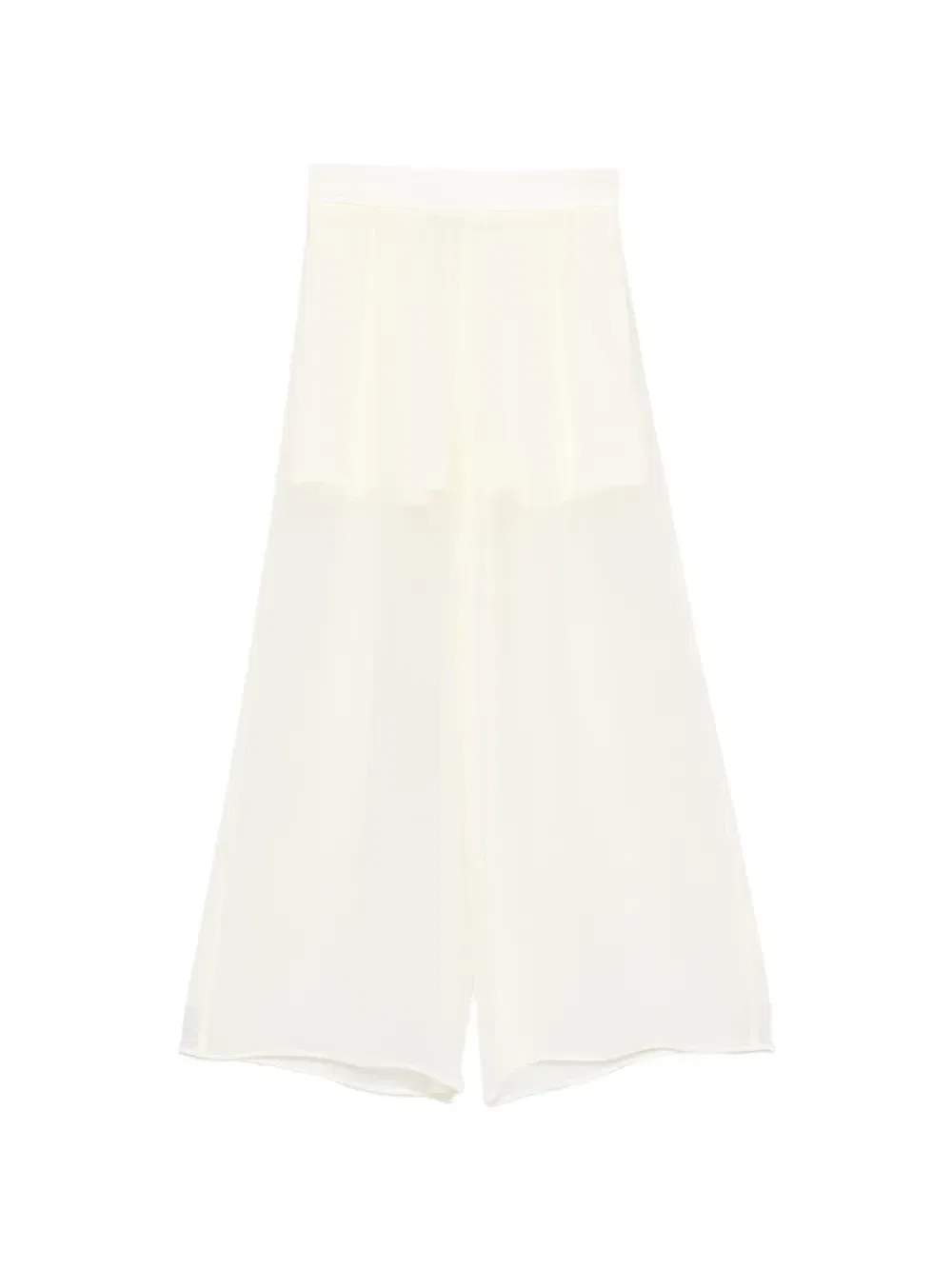 Широкие брюки Alberta Ferretti Kids, бежевый
