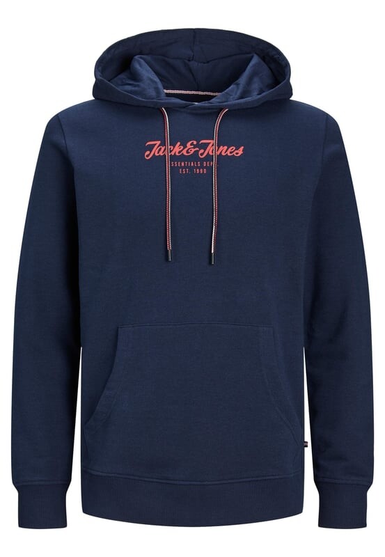 

Пуловер с капюшоном Jack & Jones, синий